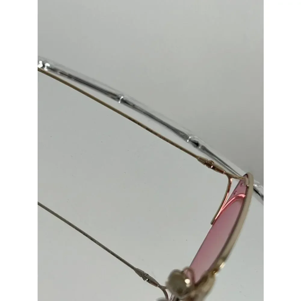 NEW Dior MissDior B1U Cat Eye Sunglasses in Gold Pink